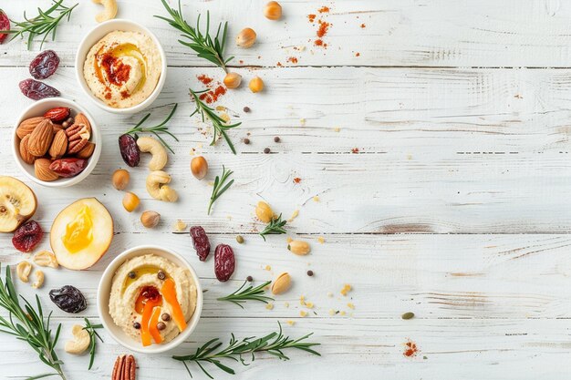 Składniki sezonowe na stole